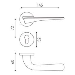 Khoá hợp kim VSTE B28-327 - Ảnh 4
