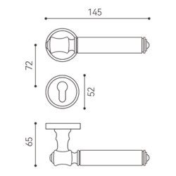 Khoá hợp kim VSTE A29-533 - Ảnh 2